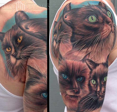 Tattoos - Cat Tattoos - 82662